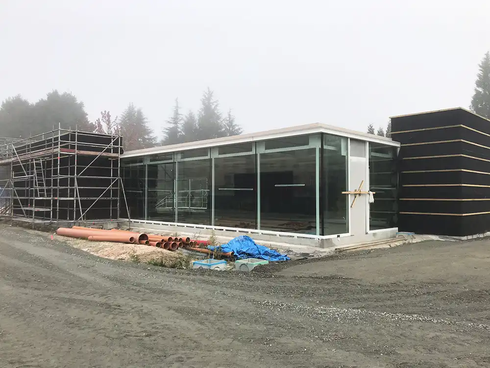 Construcción con madera en A Ramallosa