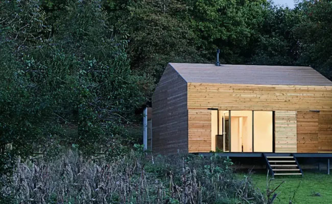 Vivienda reformada con madera