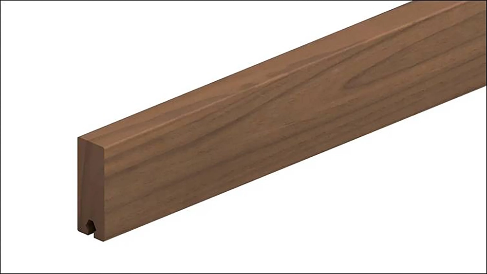 Listón de madera para techo acústico